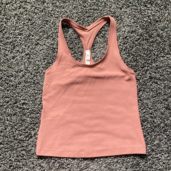 Lululemon Cool Racerback Tank Top *Shorter Length in Spiced Chai - Picture 2 of 6
